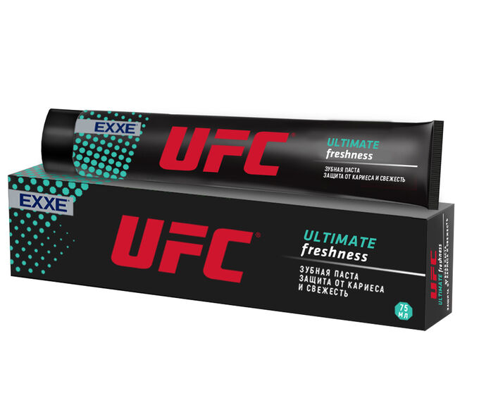 UFC x EXXE зубная паста &quot;Свежесть &amp; защита от кариеса&quot; Ultimate freshness 75 мл