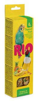 RIO Sticks палочки для волнистых попугаев и экзотов Фрукты 2*40г