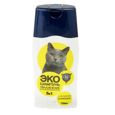 Шампунь &quot;Барсик-ЭКО&quot; для кошек с чувствительной кожей, 150 мл