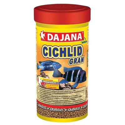 Корм Dajana Pet Cichid gran для циxлид, гранулы, 250 мл.