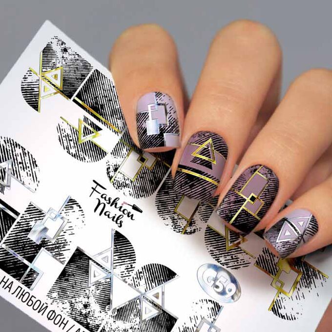 Fashion Nails, Слайдер дизайн Galaxy-59