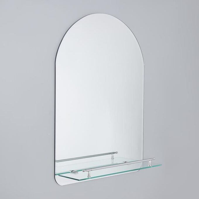 Зеркало в ванную комнату Ассоona A628, 60?45 см, 1 полка