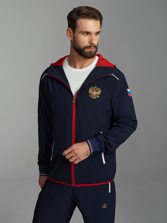 Серый костюм форвард