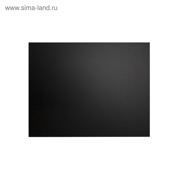 Доска меловая без рамки 400*300 мм, цвет чёрный