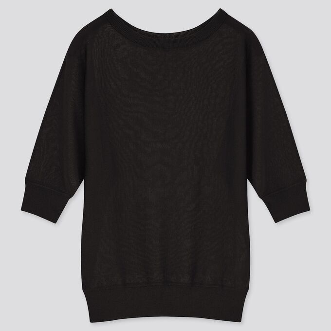 Женский свитер, черный