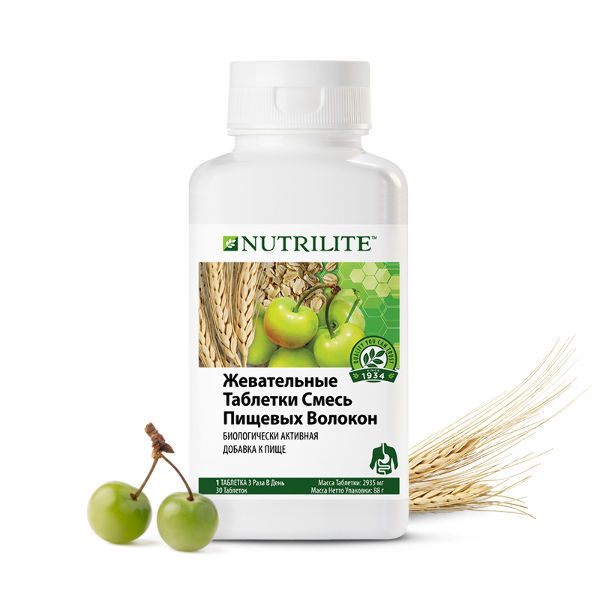 Жевательные таблетки Смесь пищевых волокон NUTRILITE™