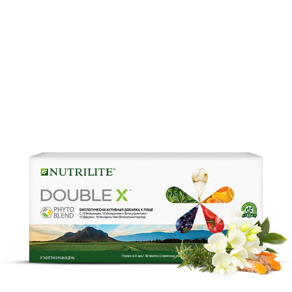 NUTRILITE™ DOUBLE X™ с витаминами, минералами и фитонутриентами, 186 таб.