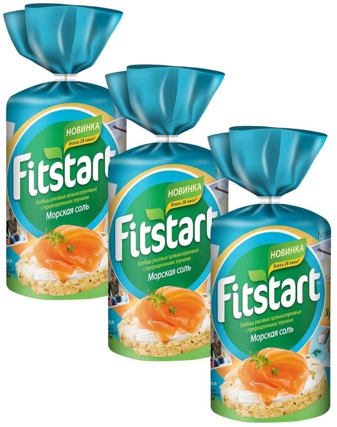 Хлебцы с фруктовыми вкусами от фирмы fitstart