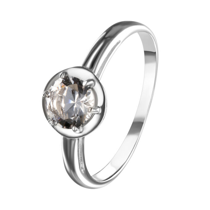 Кольцо из серебра с кварцем синт. 1101021-03815