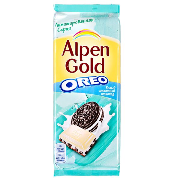 Шоколад Alpen Gold миндаль Кокос 90г