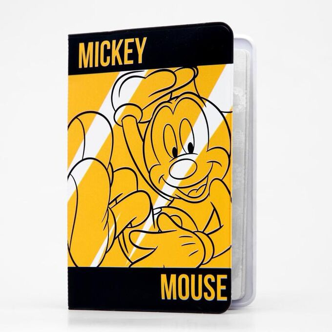 Обложка для паспорта &quot;MICKEY MOUSE&quot;, Микки Маус