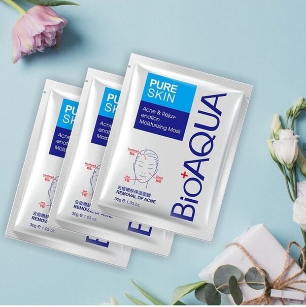 Bioaqua pure. BIOAQUA acne removal маска. Маска для лица анти-акне BIOAQUA. BIOAQUA маска-салфетка анти акне, 30гр. BIOAQUA пенка для умывания анти-акне Pure Skin 100g.