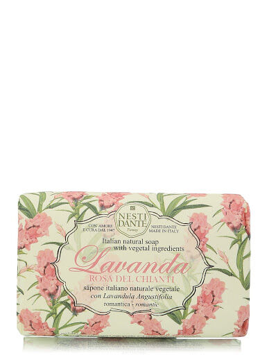 NESTI DANTE  LAVANDA 1794 мыло Rosa del Chianti Розовое Кьянти 150гр
