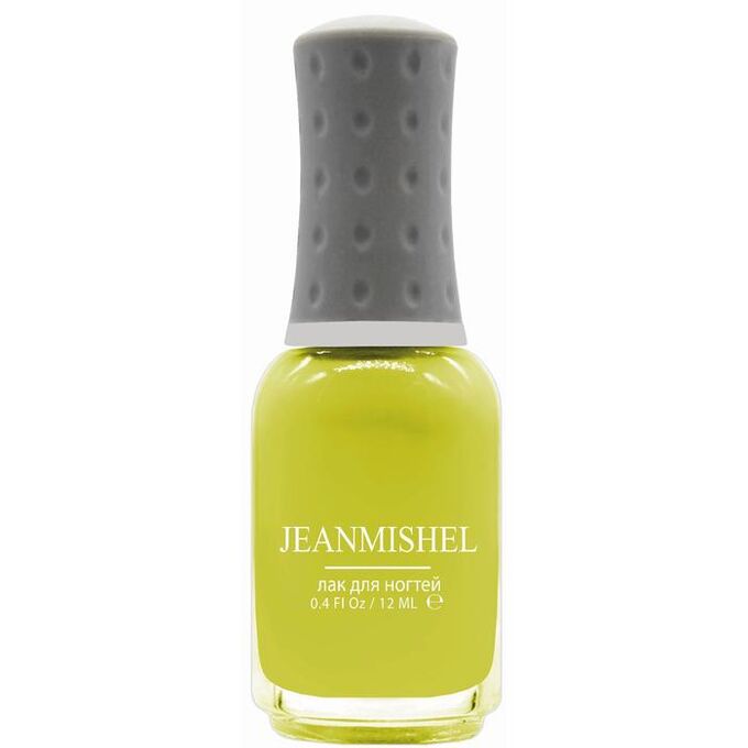 Лак для ногтей Jeanmishel, тон 331, супер яркий жёлтый диско, 12 мл