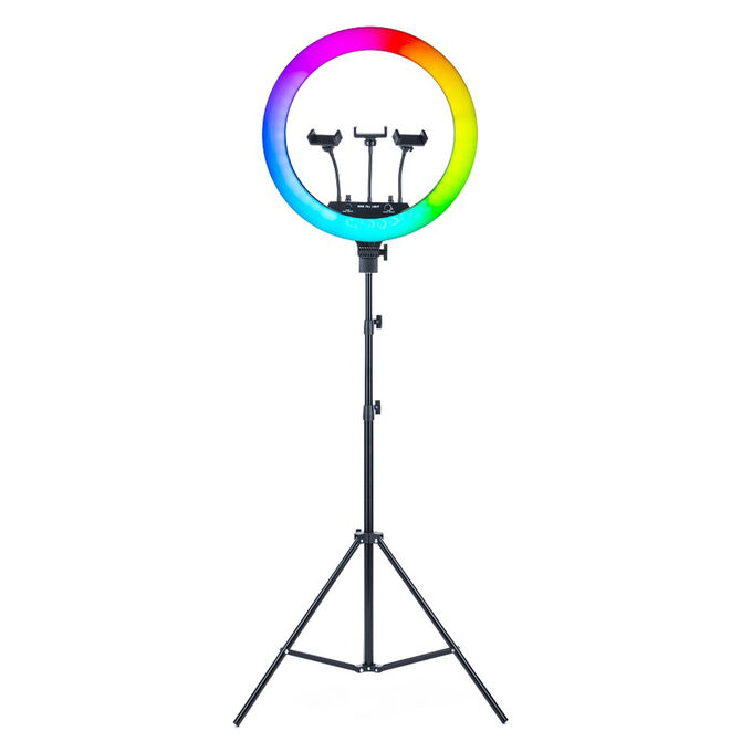 Кольцевая светодиодная лампа RGB LED MJ18 45 см