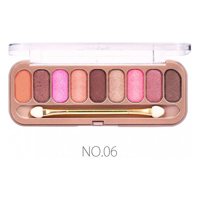 Тени O.TWO.O Rose Gold 9 color №6 18 g