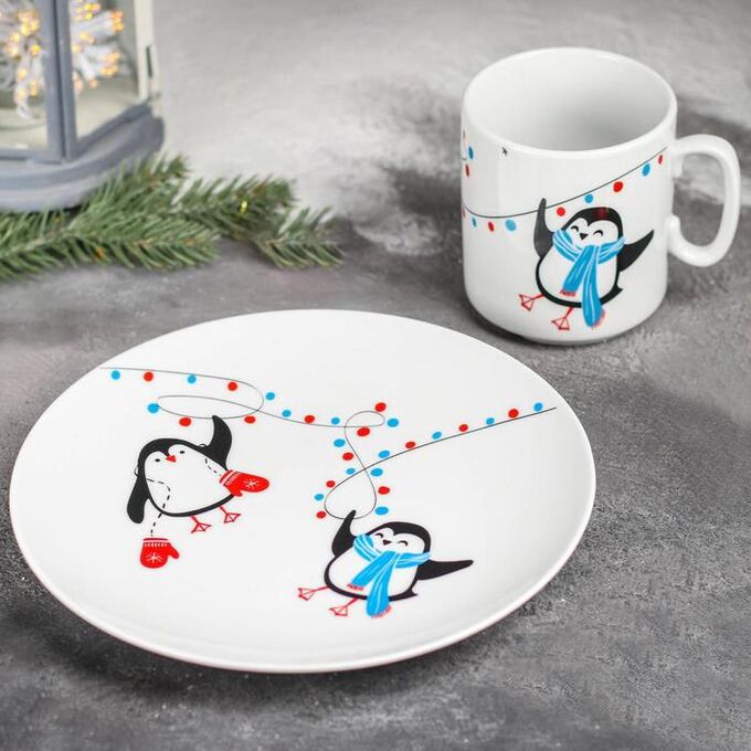 Набор посуды Pinguin Double x