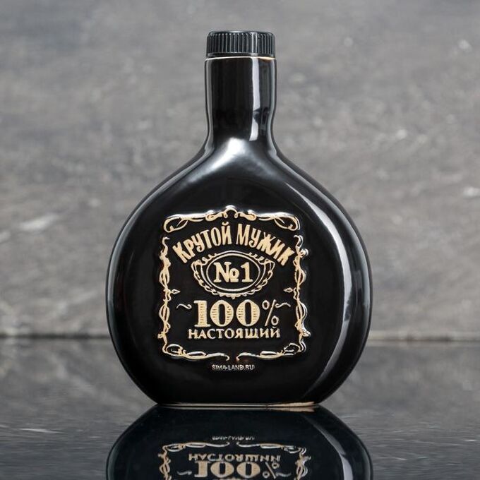 Дорого внимание Бутылка формовая «Джек», 175 мл