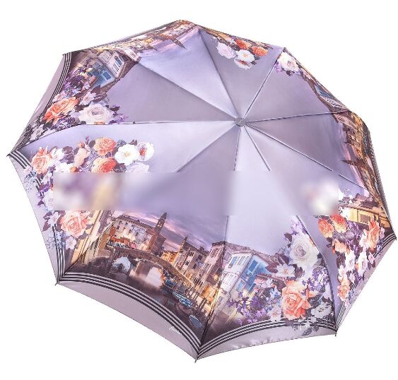 Зонт шёлковый женский автомат