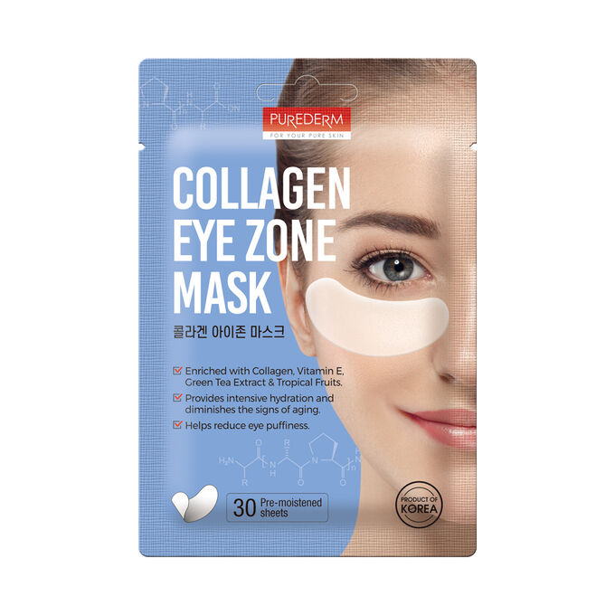 Purederm Коллагеновые  патчи Collagen Eye Zone Mask