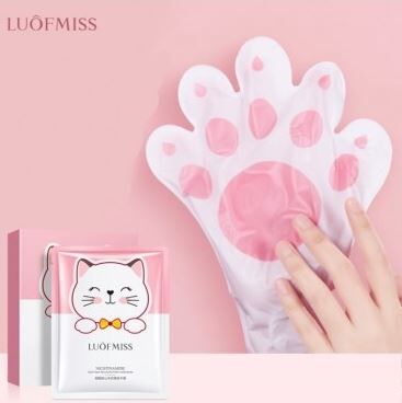 Восстанавливающая маска-перчатки для рук Luofmiss 1шт*25гр