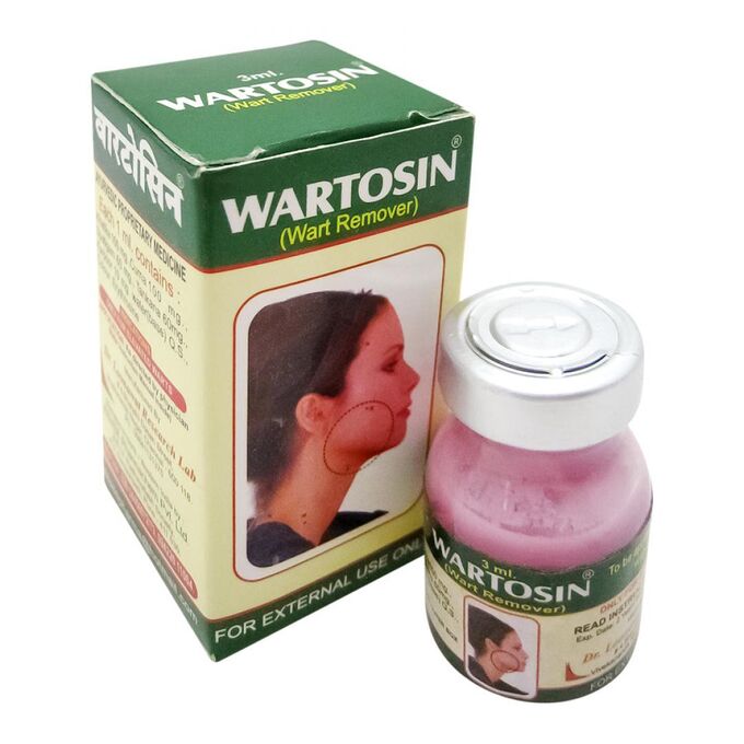 Wartosin Dr. Loonawat &quot;Вартозин&quot; средство от бородавок 3мл