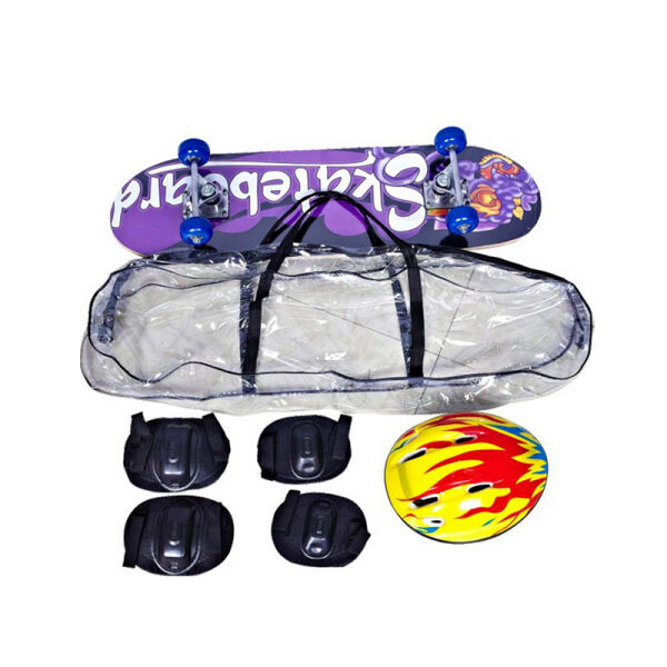 Скейтборд в комплекте со шлемом и защитой 200834539 3108T-1 (1/6)