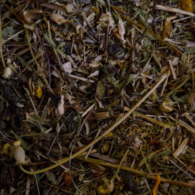 Да трава кроме травы что то было. Чай зеленый Алтайский с рыжей лисичкой.
