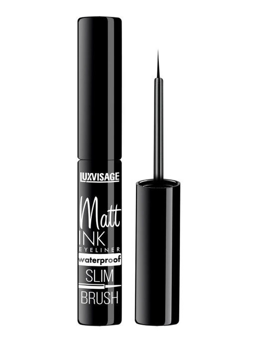 LUXVISAGE Подводка для глаз Matt INK waterproof