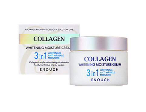 Антивозрастной крем для лица с коллагеном 3 в 1 Enough Collagen Whitening Moisture Cream Корея