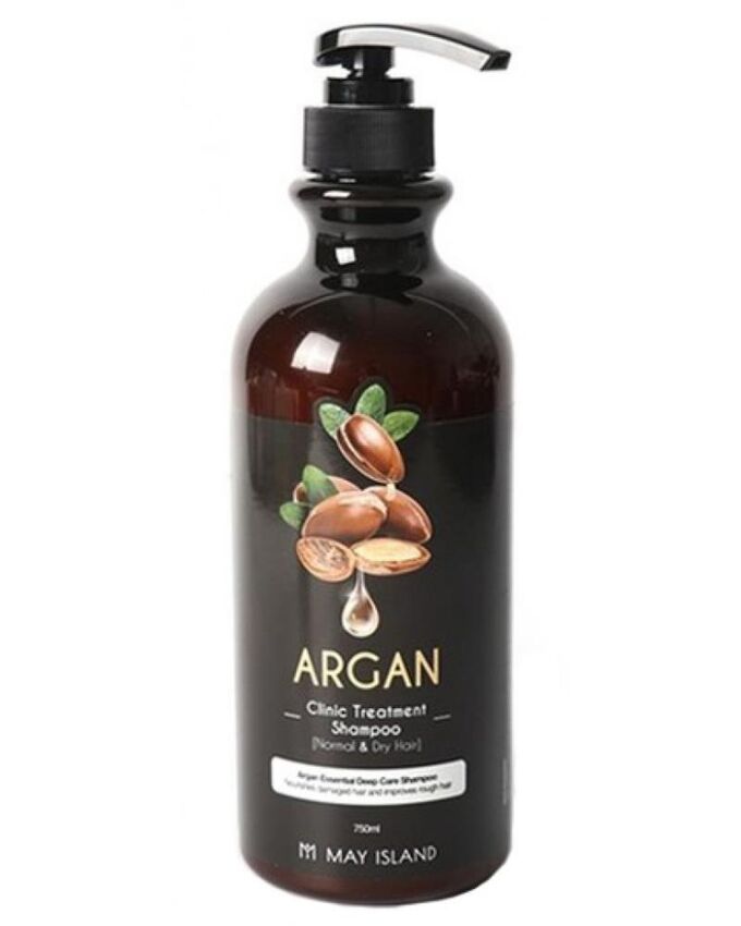 May Island Argan Professional Clinic Treatment Shampoo Шампунь для волос с аргановым маслом, 750мл