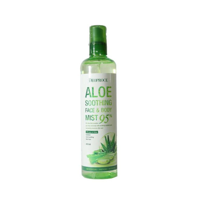 Deoproce Мист для лица и тела Mist Aloe Soothing Face &amp; Body 95%, 410мл