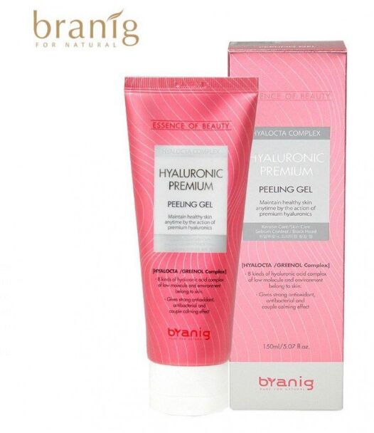 Branig Hyaluronic premium peeling gel Пилинг-гель 150мл