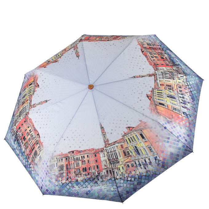 Зонт облегченный, 350гр, автомат, 102см, Fabretti L-20102-1
