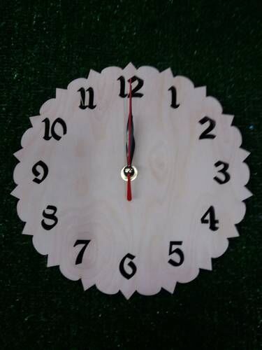 Часы деревянные настенные для росписи