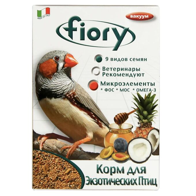 FIORY корм для экзотических птиц Esotici 400 г