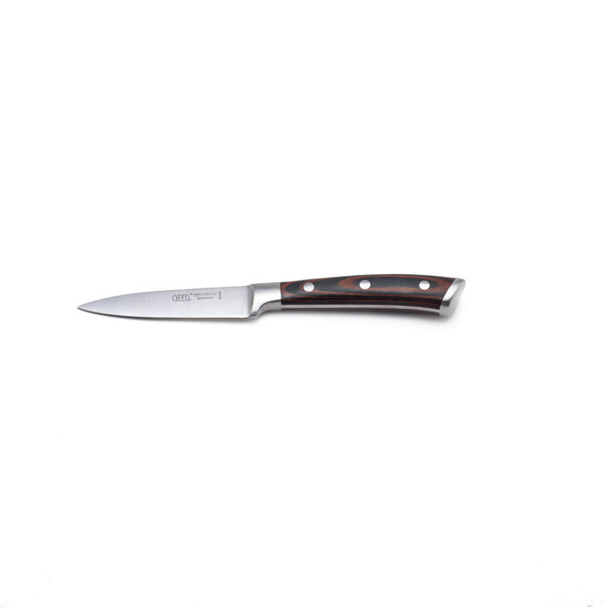 8431 GIPFEL Нож для чистки овощей LAFFI 9см. Материал лезвия: сталь 3Cr13. Материал ручки: сталь, древеснослоистый пластик. Толщина: 2.0мм