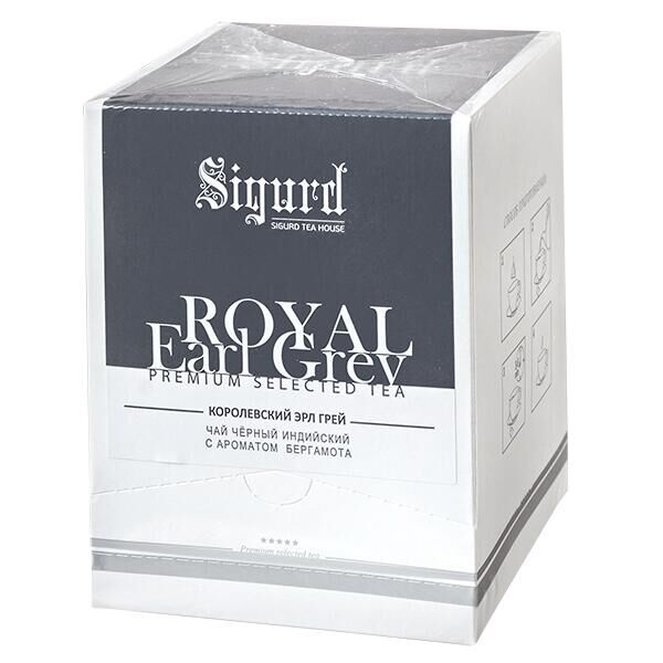 Чай SIGURD &#039;ROYAL EARL GREY&#039; 20 пирамидок