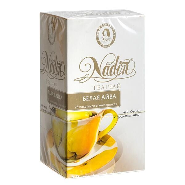 Чай NADIN &#039;Белая айва&#039; 25 пакетиков