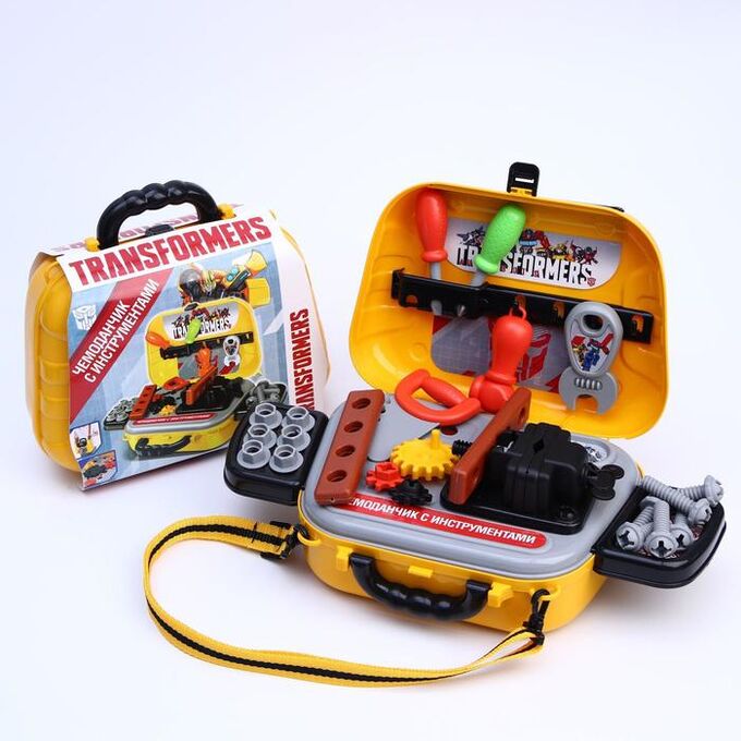 Hasbro Набор строителя &quot;чемоданчик&quot; в сумке с инструментами игровой, Трансформеры