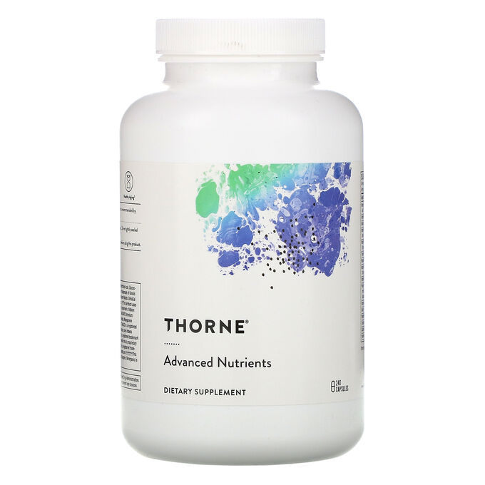 Thorne Research, усовершенствованный состав питательных веществ, 240 капсул