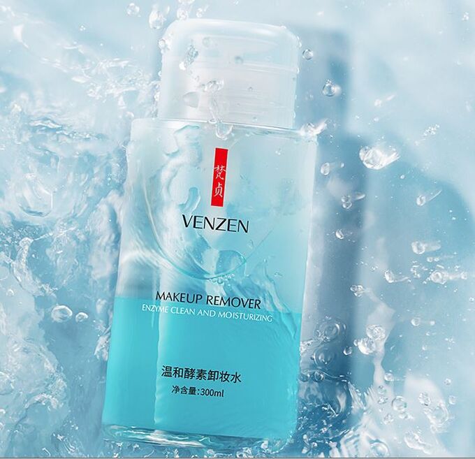 Водостойкая мицеллярная вода. Мицеллярная вода Venzen. Китайская косметика Venzen. Venzen средство для снятия макияжа. Мицеллярная вода для снятия водостойкой косметики.