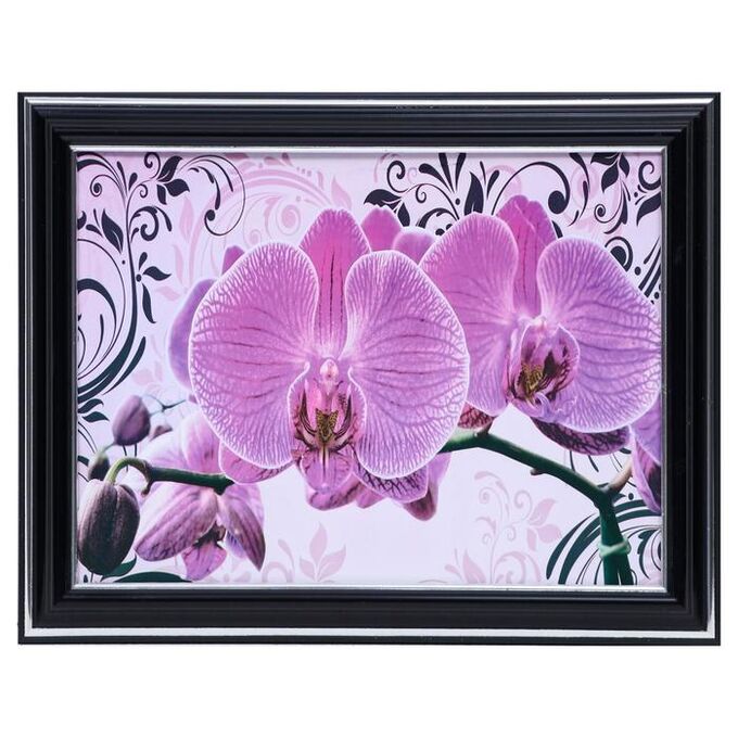 Картина &quot;Розовая орхидея&quot; 15х20(18х23) см