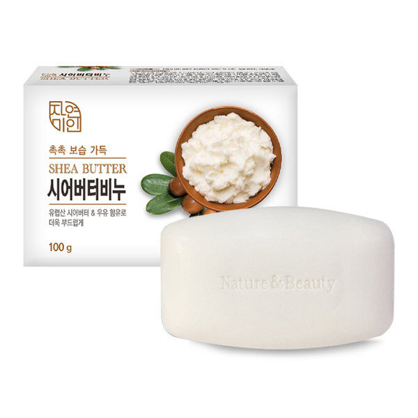 Глубокоувлажняющее и смягчающее туалетное мыло с маслом ши и экстрактом молока &quot;Shea Butter Beauty Soap&quot; (кусок 100 г) 48