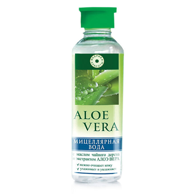 ФК Aloe Vera Мицеллярная вода с экстрактом алое вера | Фабрика красоты.  Мицеллярная вода для лица