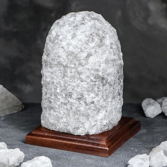 Соляная лампа &quot;Гора большая&quot;, цельный кристалл, 15,5 см, 4-5 кг