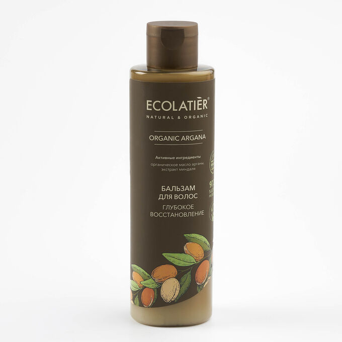 Бальзам д/волос Ecolatier Green Глубокое восстановление Серия Organic Argana, 250 мл