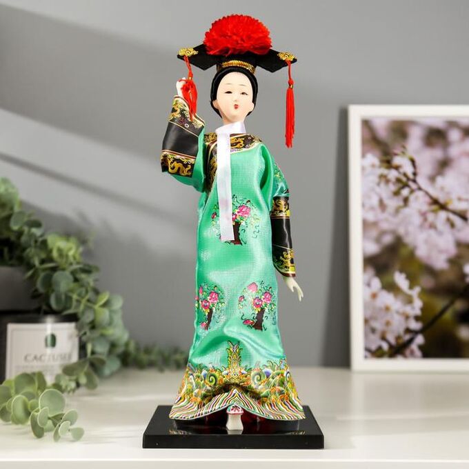 СИМА-ЛЕНД Кукла коллекционная &quot;Китаянка в национальном платье&quot; 32х12,5х12,5 см
