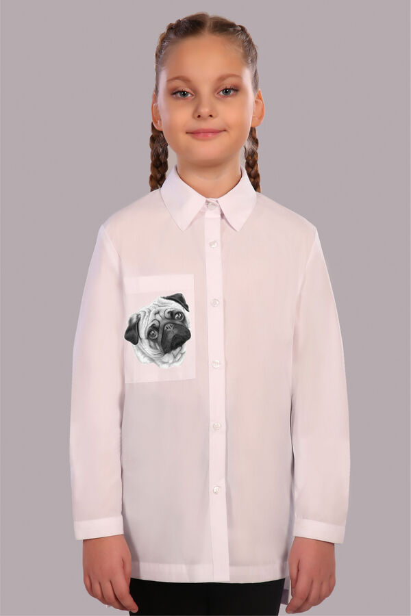 Jersey Lab Рубашка-блузка для девочки