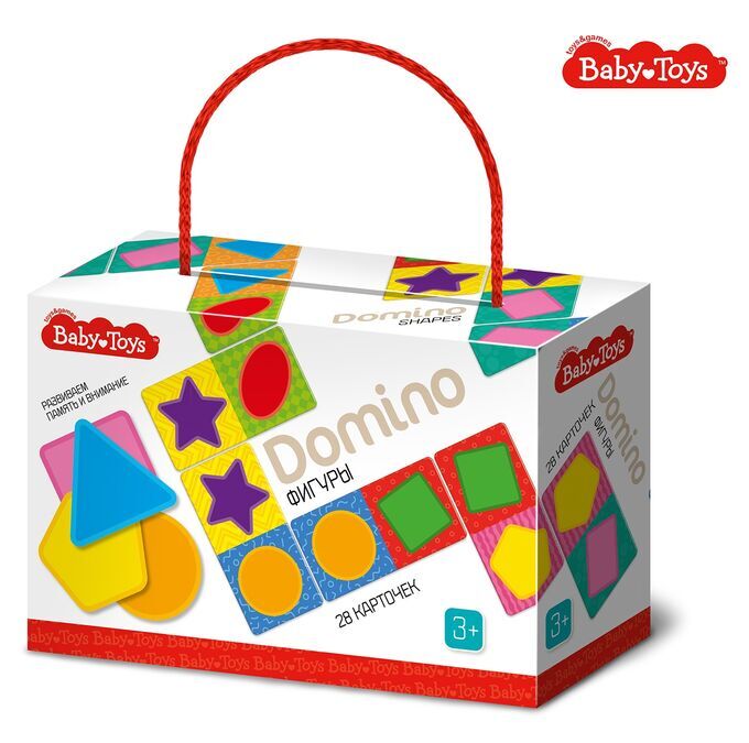 Домино &quot;Фигуры&quot; Baby Toys